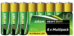 HEAVY DUTY R20 D 1,5V 6/KELMU